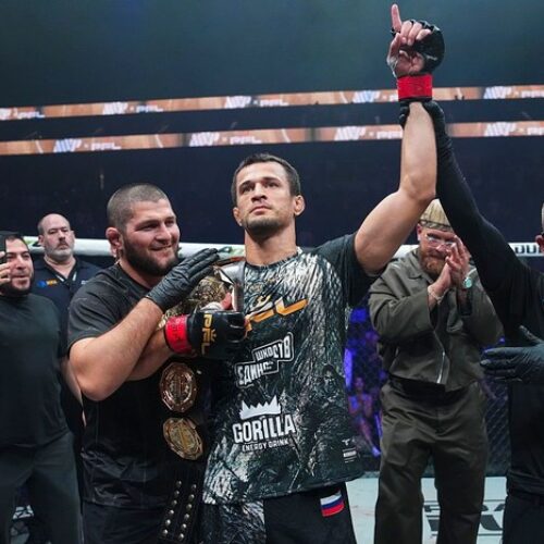 Saat Jake Paul 'Kalah' dari Khabib Nurmagomedov